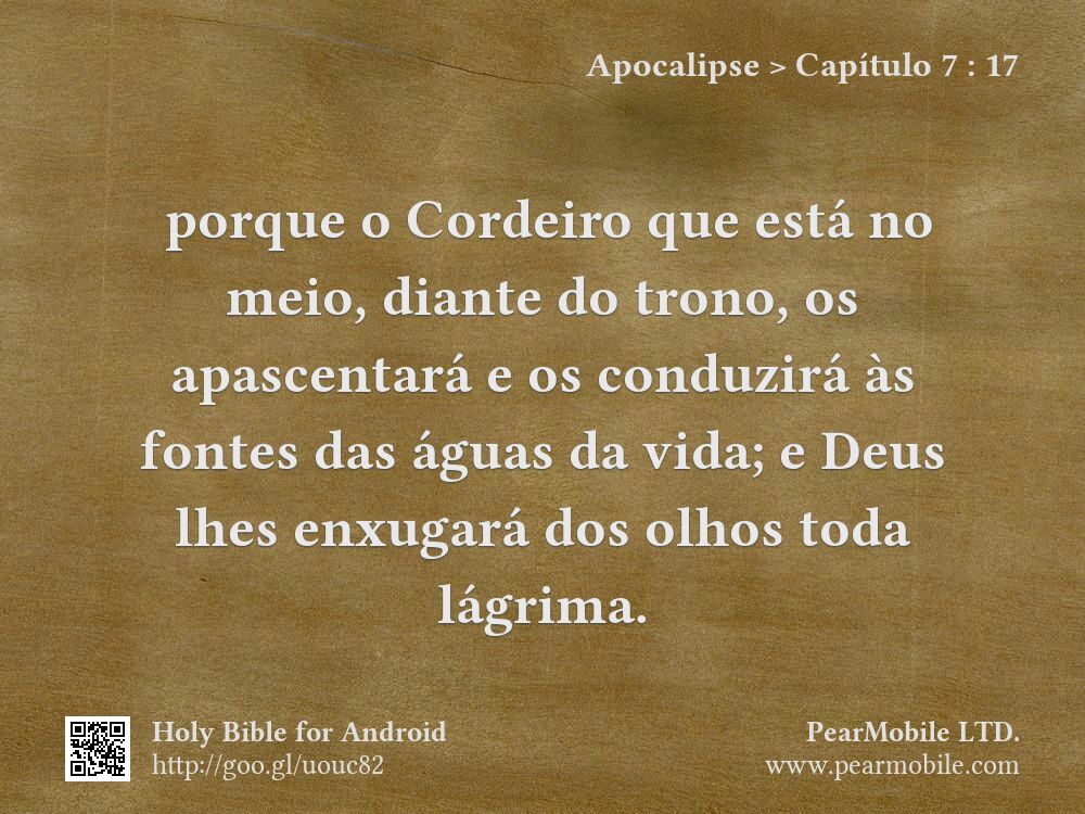 Apocalipse, Capítulo 7:17